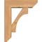 Ekena Millwork Westlake Slat Smooth Bracket w/ Offset Brace, Western Red Cedar, 5 1/2"W x 16"D x 20"H BKT0604X16X20WTL06SWR - alternate 2
